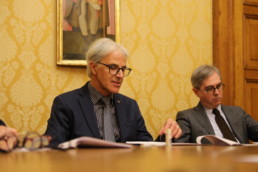 Umberto Nazzareno Tonti presenta il consuntivo dell'attività 2019 della Fondazione Carifol
