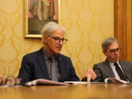 Umberto Nazzareno Tonti presenta il consuntivo dell'attività 2019 della Fondazione Carifol